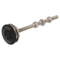 Huvlås Clips 31,5mm - Svart QSP Products